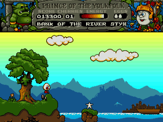 Dizzy: Prince of the Yolk Folk screenshot 2 for Amiga